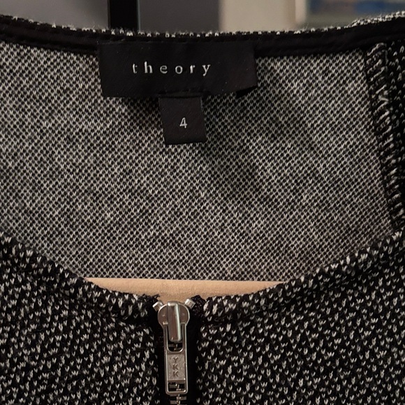 Theory Monochrome “Cheyenne” Knit Dress - Picture 5 of 6